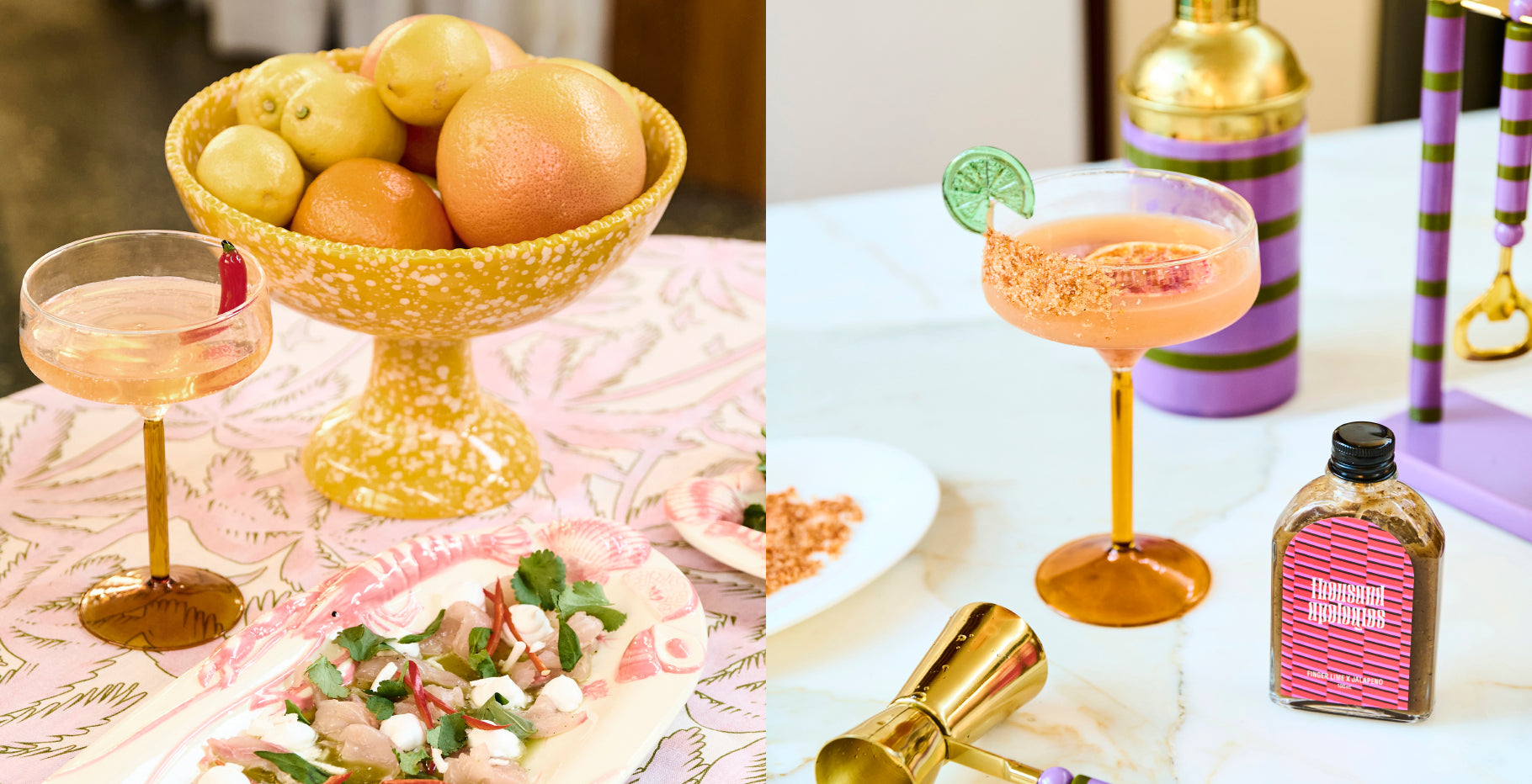 Spiced Pink Margarita